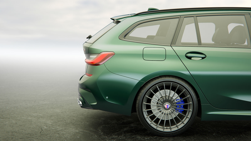 Illustration for article titled The New BMW Alpina B3 Touring Is Another Forbidden Fruit Wagon Powerhouse